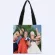 New Custom Btreet Boys Princed Canvas Tote Bag Bag Bag Woman Bag Student Bag Custom Your Image