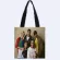 New Custom Btreet Boys Princed Canvas Tote Bag Bag Bag Woman Bag Student Bag Custom Your Image