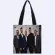 New Custom Btreet Boys Princed Canvas Tote Bag Bag Bag Woman Bag Student Bag Custom Your Image