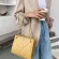Square Handbags For Women Chain Chain Strap Pu Leather Oulder Bag Solid Cr Rhombus Plaid Lady Crossbody Bag SML SE