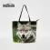 Dispang Custom Oer Tote Bag Anim Wolf Print Women NG Handbags Design Reusable Oulder Grocery -Handle Bag