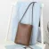 Retro Vertic Open Mobile Phone Bag Wild Pu Sml Oulder Bag Ca Mesger Bag