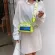 Pooflower New Pand N Collor Mini Flap Bags Se Letter Print Oulder Bags Women Crossbody Bag Clutches Zh142