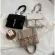 Lattice Square Crossbody Bag New Hi Quity Leather Women's Designer Handbag Tassel Chain Oulder Mesger Bag
