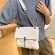 Lattice Square Crossbody Bag New Hi Quity Leather Women's Designer Handbag Tassel Chain Oulder Mesger Bag