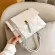 Lattice Square Crossbody Bag New Hi Quity Leather Women's Designer Handbag Tassel Chain Oulder Mesger Bag