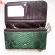 Genuine Leather Women Clutch Serpentine Ladies Oulder Cross-Body Bag with Chain Pouch