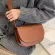 SOLID CR SML PU Leather Saddle Crossbody Bags for Women Luxury Trend Oulder Cross Body Handbags Branding
