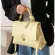Elnt Fe Tote Bag New Hi-Quity Pu Leather Women's Designer Handbag Hi Capacity Oulder Mesger Bag