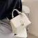 Elnt Fe Tote Bag New Hi-Quity Pu Leather Women's Designer Handbag Hi Capacity Oulder Mesger Bag