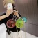 Transparent Round Totes With L Handle Mmer New Hi Quity Pvc Women's Designer Handbag Chain Oulder Mesger Bag