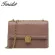 Vintage Solid CR PU Leather Crossbody Bags for Women Chain Chain Chain Oulder Bag Fe Travel Handbags and SES