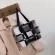 New CA PLAID OULDER BAG Stitching Wild Mesger Brand Fe Totes Crossbody Bags Women Leather Handbags Bolsa 3