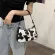 Mil Cow Pattern Women's Hobos Baguette Handbags Pu Leather Fe sml Oulder Bag Vintage Ladies Underarm Bag Ses