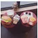 New Cute Women Hamburger/Pop S Crossbody Bags Cartoon Chain PU Leather SML BAG Single Mini Oulder Bags