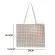 S.irr Fe Bag Canvas Large Capacity Bags Hand Luggage Houndstooth Oulder Bags For Women Handbags Big Tote Bags