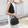 Women Cr Leather Handbag Mesger Crossbody Bag Handbags Geometric Oulder Bags White B