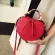 Heart S Cute Women's Handbag Pu Leather Cr Girl's Fe Crossbody Bags Solid Travel NG Women Oulder Bag