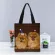 Pomeranian Dog Handbag Foldable NG Bag Reusable Eco Large Sex Canvas Fabric Oulder Bags Tote Grocery Cloth 1208