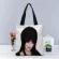 Elv Handbag Foldable Ng Bag Reusable Eco Large Sex Canvas Fabric Oulder Bags Tote Grocery Cloth Pouch 1208