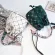 New Pu Leather Women's Bucet Bag Plaid Ladies Handbag Tote Bags