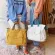 Big Bag Single Oulder Ng Bag Patchwor Canvas Cloth Crossbody Bag B Yellow White Reusable Totes Bolsas Fe