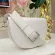 Vintage Solid Cr Saddle Bag New Quity Pu Leather Women's Designer Handbag Wide Oulder Strap Oulder Mesger Bag