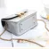 Oulder Bags Women CR PU Leather Flapch Luxury Design L Gold Chain Crossbody Mesger Bag