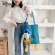 CARTOON DOND DUN OULDER BADE NEW Printing Large Capacity Handbag Girl Portable Bucet Bag