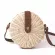 Women Straw BAG BOHIAN BI Rattan Beach Handbag SML Circle Lady Vintage Crossbody Handmade Iwadeer Bags