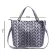 Women Oulder Bags Bucet Bag Geometic Sequins Mirror Laser Play Folding Bags Handbags PU CA Tote Bao Bag