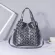 Women Oulder Bags Bucet Bag Geometic Sequins Mirror Laser Play Folding Bags Handbags PU CA Tote Bao Bag