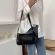 Retro Crocodile Pattern Baguette Bag Women Pu Leather Oulder Bag French Armpit Bag Luxurious Tor Lady Handbag SE