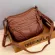 Ladies Pu Leather Oulder Bag Zier Criss Cross Handbag Large Capacity Solid Crossbody Bag