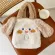 Autumn And Winter Women Japanese H Dog Ears Handbag Fe Cute Cartoon Oulder Bag