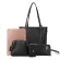 Aelicy Woman Bag Luxury Four-Piece Tassel Leather Mesger Baandbagwletcard Pge Women's Oulder Bags Drop S