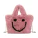 Women ah Smiley Handbag BuCle Oulder Bag Cute Soft Ladies Chainladies F Fur Bag Fe Party Little Girl