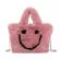 Women Ah Smiley Handbag Bucle Oulder Bag Cute Soft Ladies Chainladies F Fur Bag Fe Party Little Girl