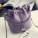 PU Handbag Chain Pull-Belt Bucet Pouch MMER NEW STYLE ORANCHRONUS Women's Handbag