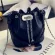 Pu Handbag Chain Pull-Belt Bucet Pouch Mmer New Style Orean Synchronous Women's Handbag