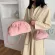 Women Mesger Bag Autumn Winter New Oulder Bags Fe Able Fluff Clutch Designer Ladies Handbag Pleated Pg Bag