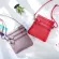 New Ca Woman Oulder Bag Litchi Cin Leather Crossbody Bags Cell Phone Wlet Case Mini Pac