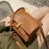 Vintage Square Crossbody Bag New Quity Pu Leather Women's Designer Handbag Solid Cr Oulder Mesger Bag
