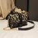F Fur Oulder Bag Chains Handbags Luxury Pard Print Bags Brand Designer Crossbody Bags for Women Mesger Bags M338