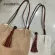 New type, handbag, knit 4301, can be used to hold or carry shoulder, finely work, leather strap, large channels, can put a lot of items ready to deliver