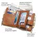 BP896 กระเป๋าสตางค์หนังผู้ชายซิปคู่ RFID 2020 ใหม่กระเป๋าสตางค์ป้องกันการโจรกรรมกระเป๋าใส่เหรียญหนังหลายใบ