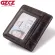 Gzcz New Thin Purse for Men Genuine Leather Men's Wallets RFID MALE WALLET CORD HOLDER CASIGNER COWSKIN SHORT MINI PURSES