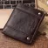 Gzcz New Thin Purse for Men Genuine Leather Men's Wallets RFID MALE WALLET CORD HOLDER CASIGNER COWSKIN SHORT MINI PURSES