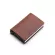 Bisi Goro Leather Smart Wallet Anti Aluminum Box Rfid Slim Thin Single Box New Card Case Clutch Card Holder