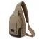 กระเป๋าคาดหน้าอก/Large capacity men's canvas chest bag for men and women leisure riding outdoor anti-theft diagonal bag